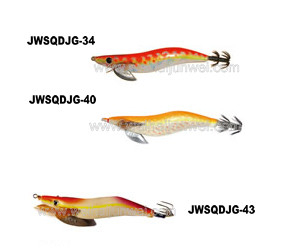 중국 새로운 디자인 최고의 판매 오징어 지그 낚시 먹이 JWSQDJG-49 협력 업체