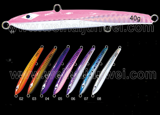 중국 새로운 디자인 최고의 판매 40g 9.5cm 납 낚시 매개 협력 업체