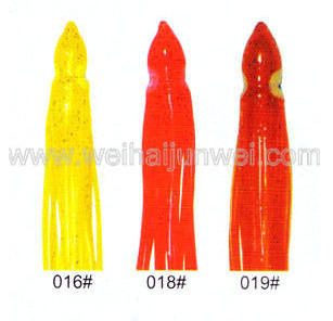 소프트 오징어 스커트 낚시 루어 색상: 01#~15# 크기: 3"~15" 협력 업체