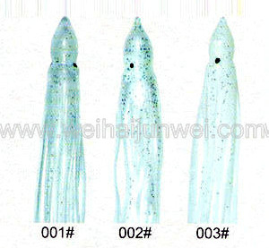 소프트 오징어 스커트 낚시 루어 색상: 01#~15# 크기: 3"~15" 협력 업체