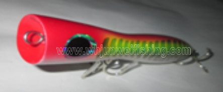 12cm/7g 18cm/105g 24cm/140g 고품질 수제 나무 포퍼 낚시 하드 루어 / 포퍼 낚시 미끼 / 트롤링 루어 협력 업체
