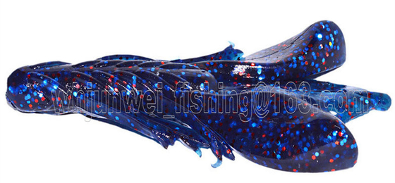 새로운 스타일 90mm 12.5g 나비 새우 소프트 낚시 미끼 협력 업체