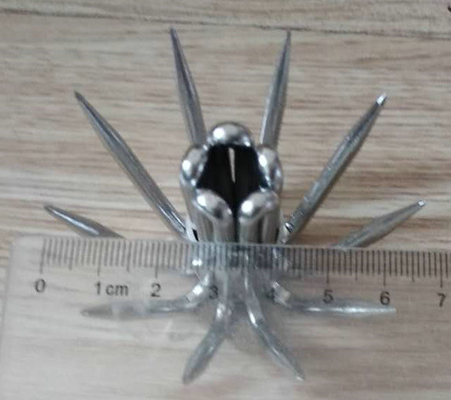 새 스테인리스 스틸 4.0mm 5바 압력 오징어 지그 우산 훅 협력 업체