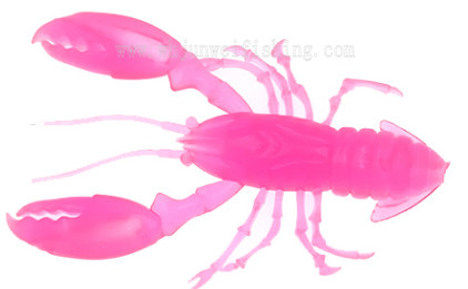최고 판매 9.5cm 12.6g 발광 기능 다색 스내퍼 소프트 PVC 낚시 새우 루어 협력 업체