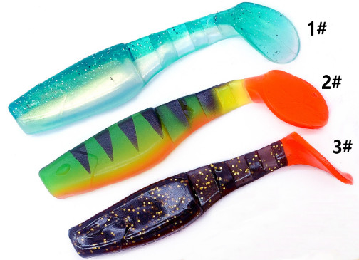 10cm 10.3g T테일 소프트 베이트 낚시 루어 협력 업체